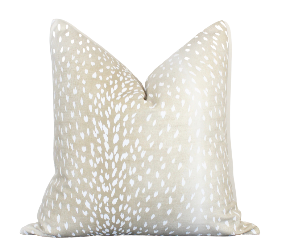 Antelope Deer Printed Pillow Cover| Luxury cover pillow