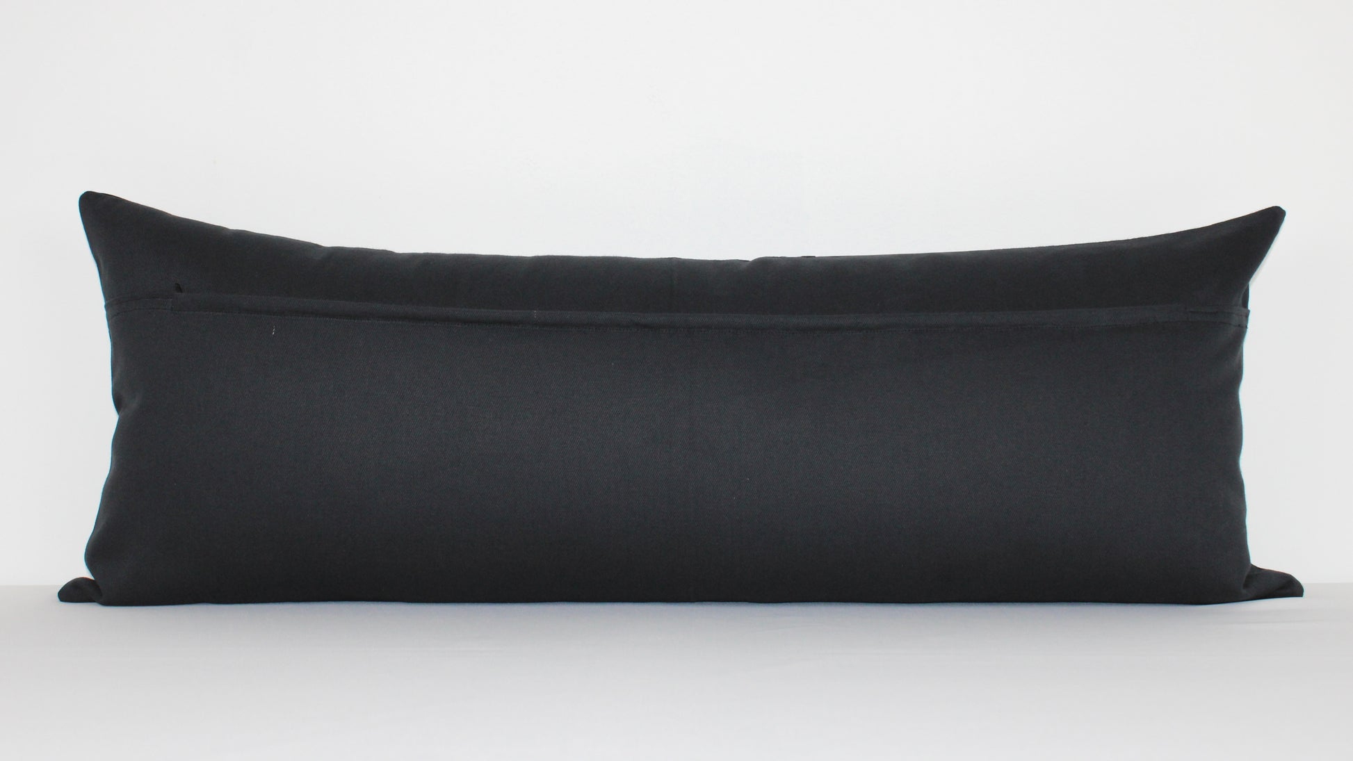 Extra Long Lumbar Black Antelope Pillow Cover